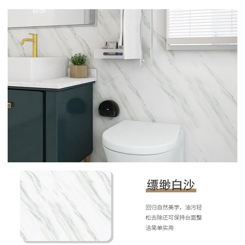 60cm X1/3/5/10m Samolepicí tapeta na zeď Vodotěsná Olejuvzdorná Fólie Mramorová Dekorace Samolepka Kuchyň Koupelna Renovace Dekorativní