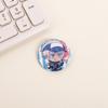 Gojo Satoru Keychain & Jujutsu Kaisen Frosted Badges