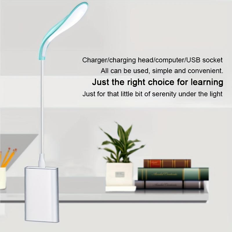 1PC USB Plug-in Eye Protection Desk Lamp Mini Portable Night Light Dormitory Bedside LED Reading Lamp Computer Office Strong Light Desk Lamp