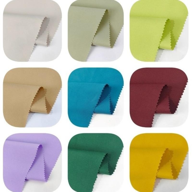 Solid-color Polyester Matte Plain Weave Fabric DIY Windbreaker Jacket Style Overcomes Cotton-padded Dress Shirt Jacket Fabric