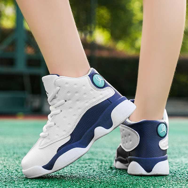 Leather Non-Slip Breathable Autumn Running & Basketball Shoes for Kids