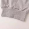 Damen-Sweatshirt, kurz, dünn, schmal, langärmelig, Rundhalsausschnitt, lässig, kurzes Oberteil, Bluse, täglich, lässig, zweiteilig, einfacher Stil, Frühling und Herbst