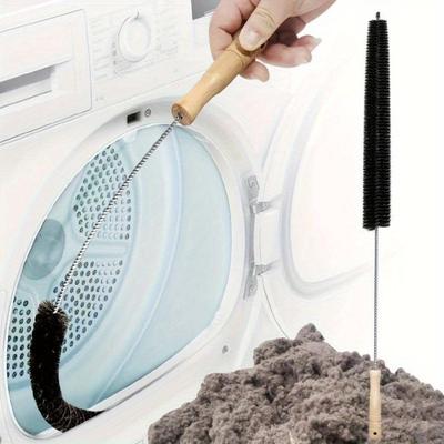 1 Pack Trockner Abluftreiniger Set Trockner Flusenbürste Abluftreiniger Lang Flexibel Kühlschrank Trockner Flusen Abluftfalle Bürste Gas Elektrisch Brandschutz Abzug