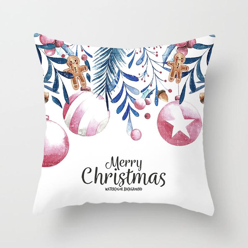 Home Furnishings Christmas Simple Sofa Pillow Cases