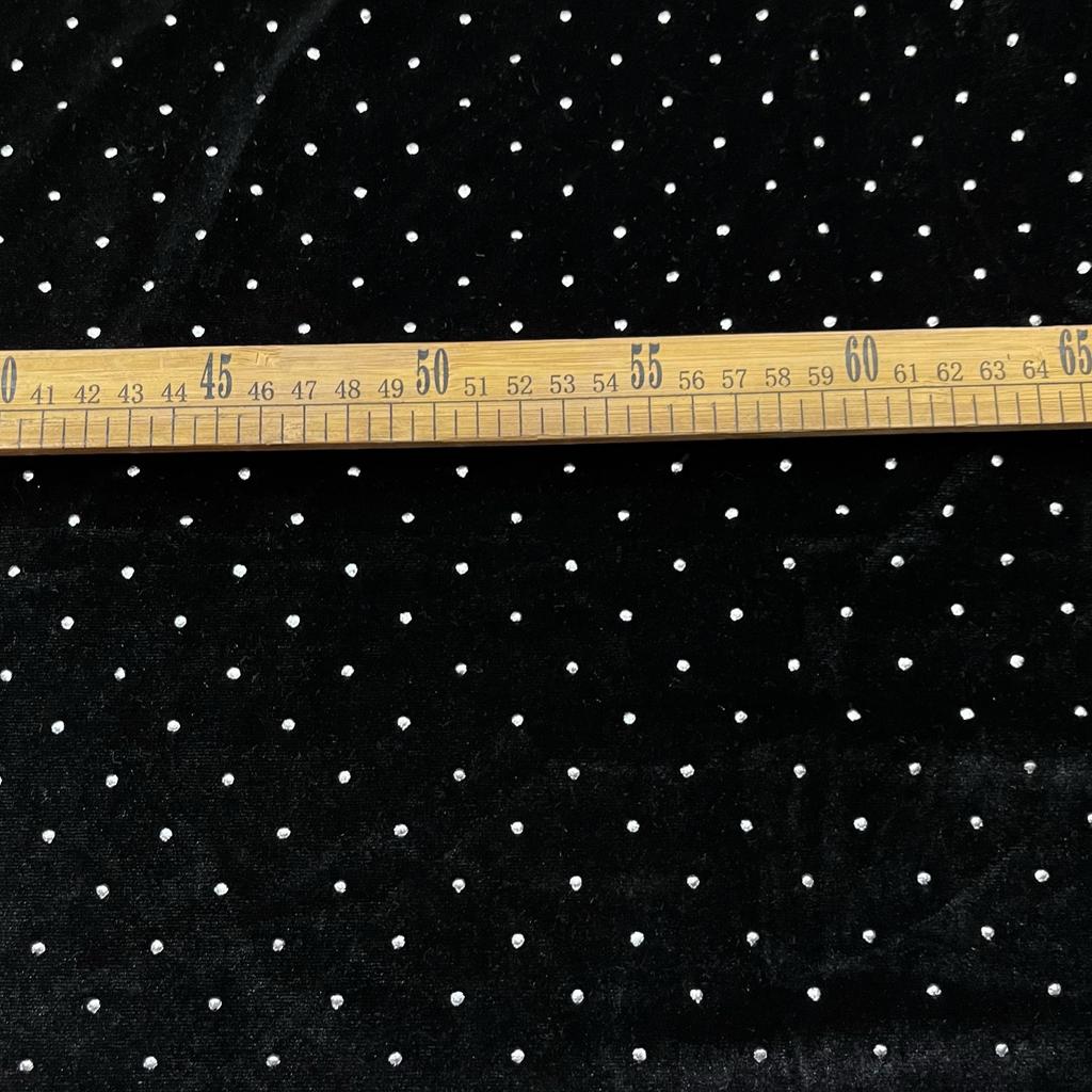 Imported High-grade Black Bright Diamond Hot Diamond Velvet Gold Velvet Fabric Dress Wedding Dress Formal Dress Designer Fabrics