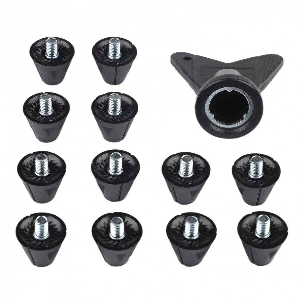 Sustainable Material Football Boot Studs Pack Of 12 Ideal For Active Users