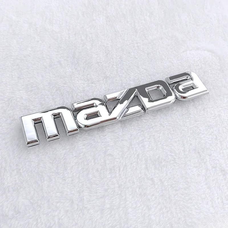 2025 Heiß für Mazda CX3 CX5 MX3 CX4 CX9 CX7 RX8 Atenza Axela Protege Auto Front Heck Emblem 3D Aufkleber Abziehbilder Kofferraum Emblem Dekorat