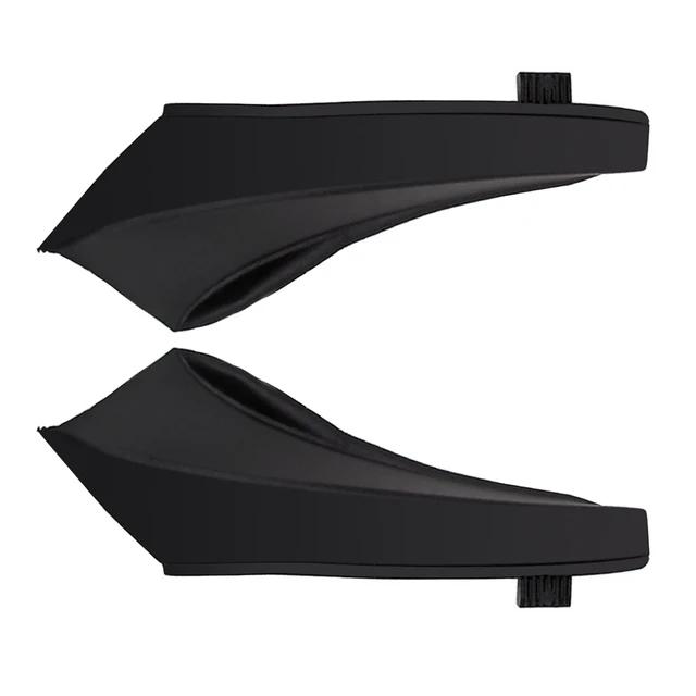 For Toyota RAV4 RAV-4 2013 2014 2015 2016 2017-2019 Exterior Parts 1 Pair Black Front Wiper Side Cowl Extension Cover Plastic 1Pair