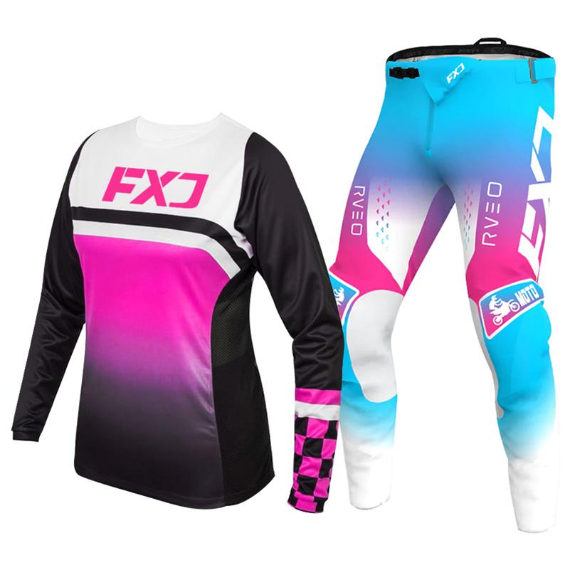 Motocross-Ausrüstungsset für Kinder 4 5 6 7 8 9 10 11 12 13 Jahre Jugend Kind Motorrad Junge Mädchen Jersey Hose Kits Rennanzug Offroad Enduro MX MTB