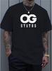 OG Status Retro Distressed Streetwear Men's T-Shirt