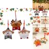 Unique Plush Christmas Ornaments With Santa Snowman And Reindeer Designs Perfect For Holiday Celebrations