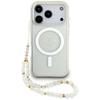 Etui Guess Iml Glitter Pearl Strap       Magsafe Do Iphone 17 Pro Przezroczysty