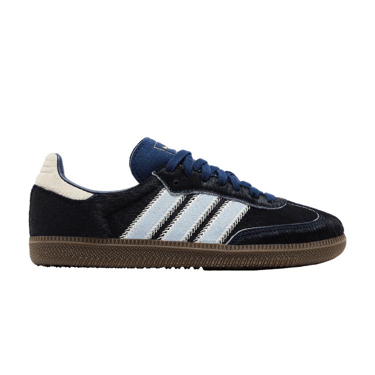 adidas Samba OG Pony Hair Night Indigo Clear Sky (Women s) 38.5