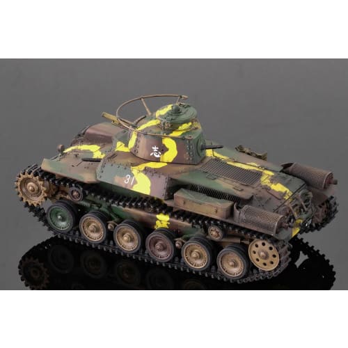 PLATZ/MONO Dragon 1/35 Scale Tanks of the World 7 WWII Type 97 Chi-Ha Early Model Plastic Model Kit MD007 (Tank)