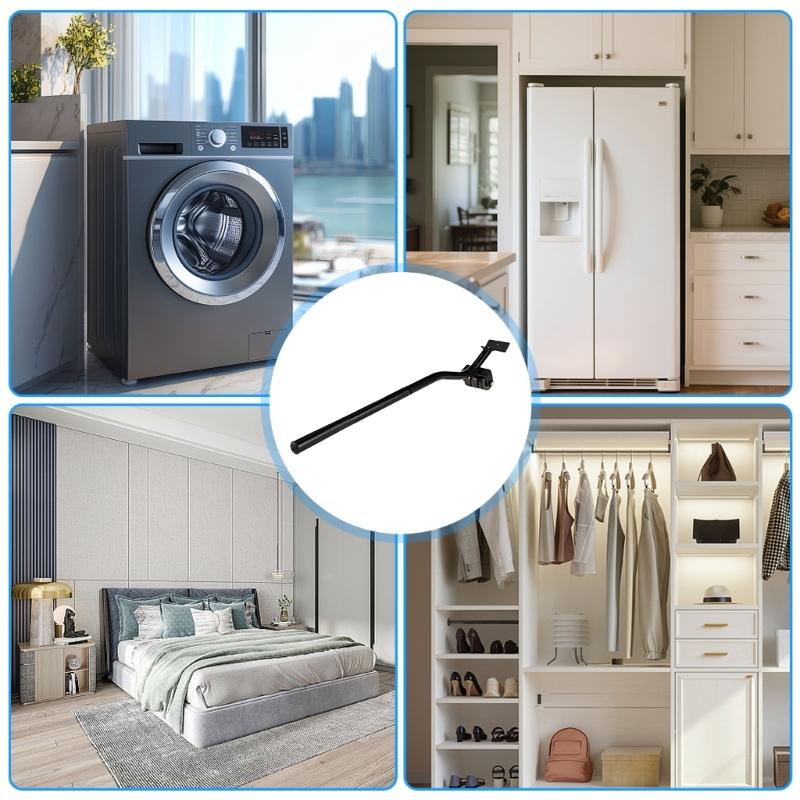 Quiet ABS Furniture Casters with Height Adjustment Feature for Easy Relocation In Home Office Environment