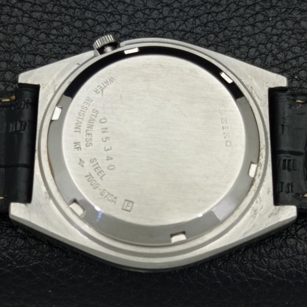 SEIKO AUTOMATIC VINTAGE JAPAN 7009A MENS FERRARI DIAL WATCH a700410-5