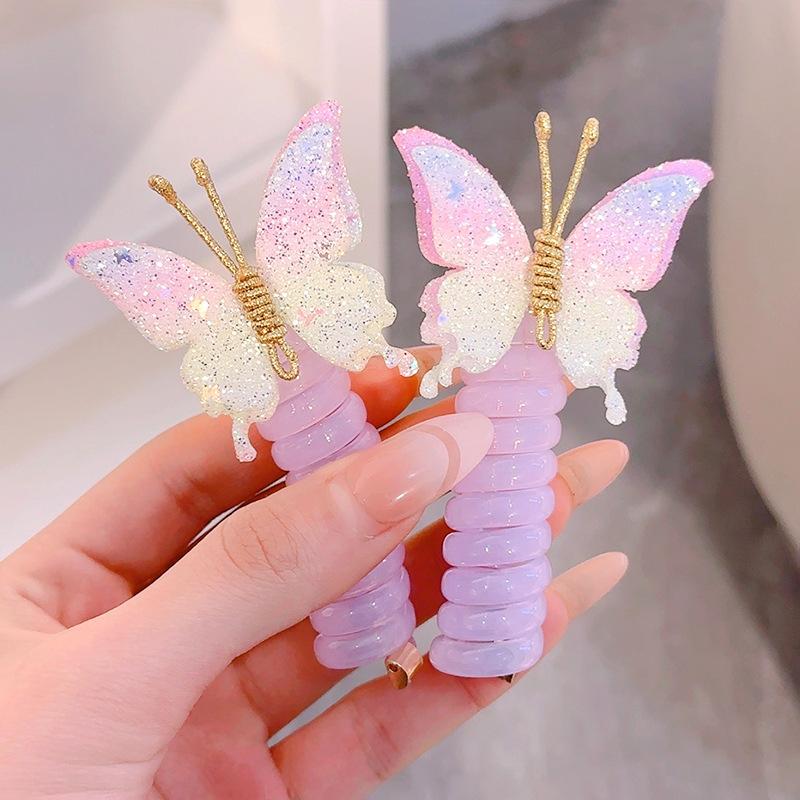 1 Butterfly Spiral Braided Hair Accessory Suitable All Seasons,with Multiple Styles To ChooseFromsweetEyecatchingHairAccessories