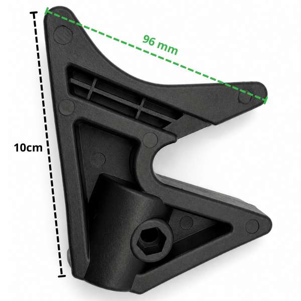 Pressure Triangle for the Auxiliary Arm of the Tire Changer