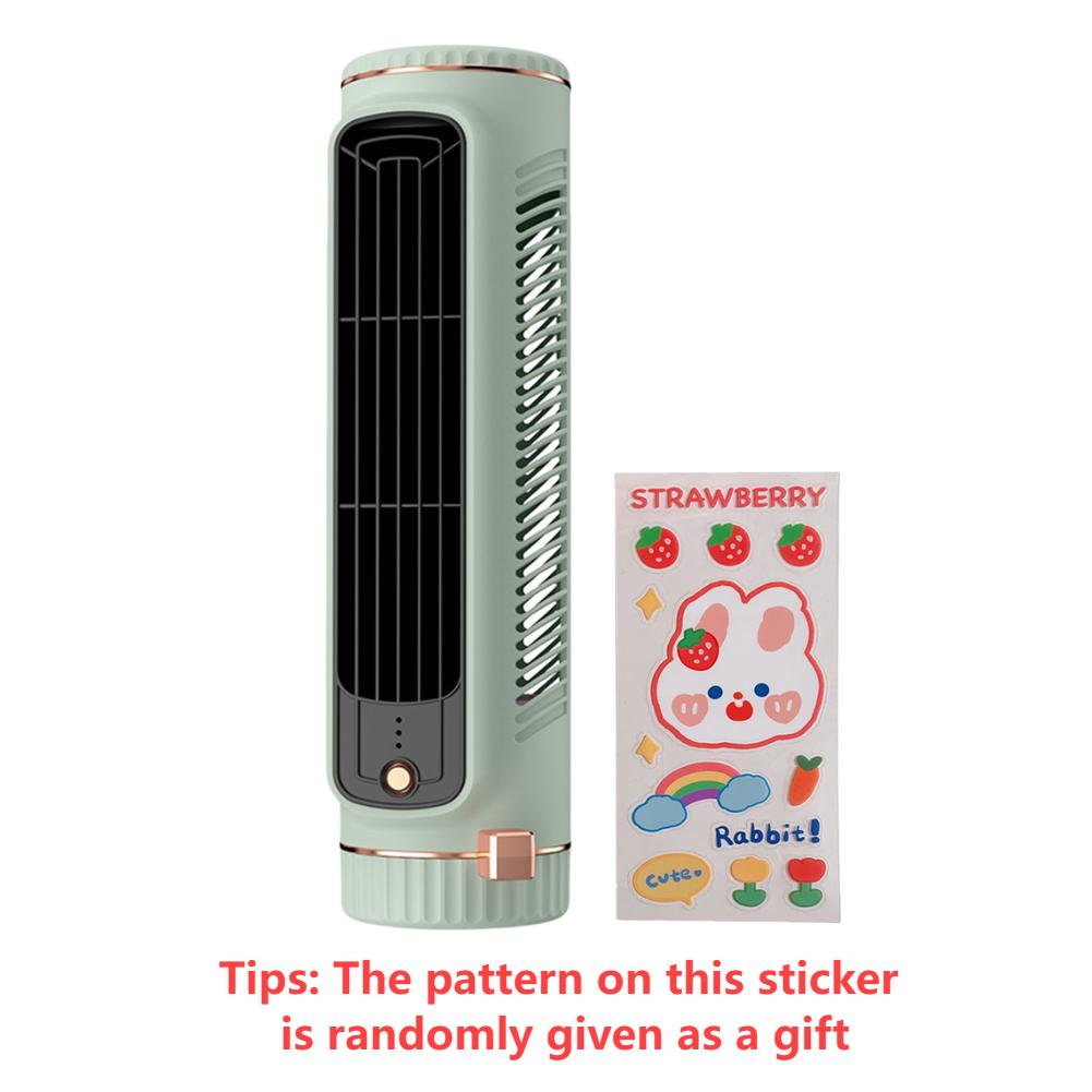 Household Desktop Tower Fan Portable Air Conditioner Fan Circulating Fan USB Charging Air Cooling Electric Fan for Room Home