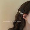Geometric Women's Side Clips Fashion Hair Clips Vintage Bangs Duck Beak Clips