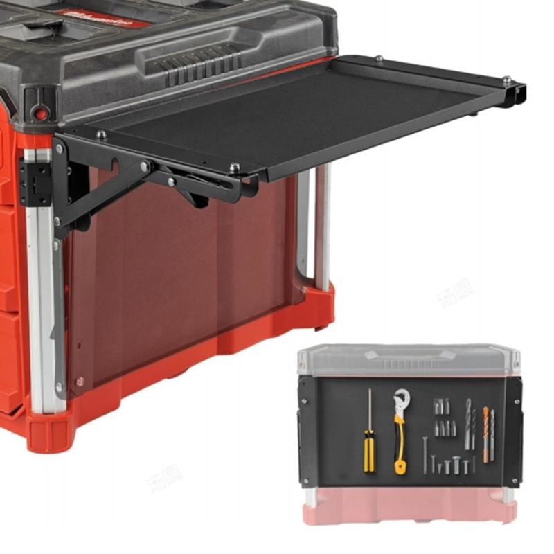 Stacja robocza do mocowania narzędzi z magnetyczną tacą Składany aluminiowy stół z mechanizmem szybkiego uwalniania do naprawy