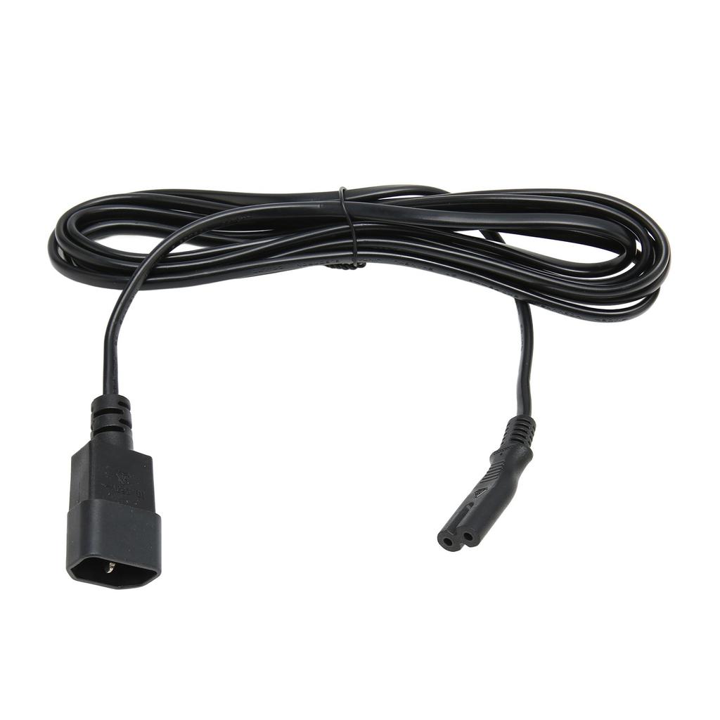 IEC320 C14 To IEC320 C7 Power Cord 10A 250V 2500W IEC320 C14 Male To IEC320 C7 Female Power Cord