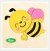 1pc 14.7cm/5.79in Wooden 3D Puzzles Jigsaw Game Cartoon Animal Pattern Kids Montessori Early Educational Toys for Children
