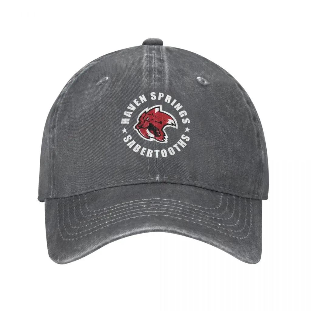 Haven Springs Sabertooths Baseball Cap Fashion Beach Beach Mens Tennis Women'S