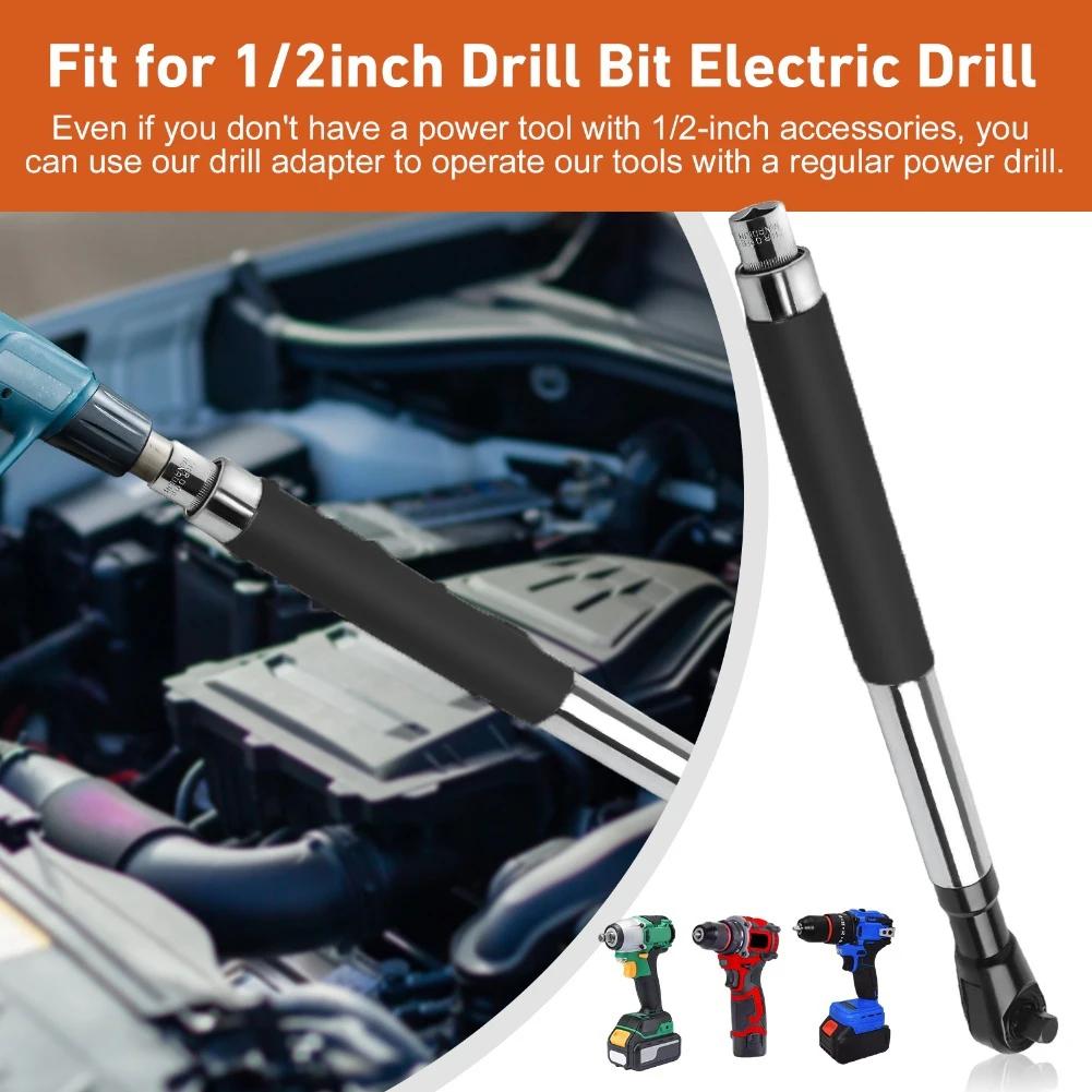 2in1 Wrench Extender Tool For Automotive And Plumbing Tasks High Torque Performance Slim Design For Hard To Reach Areas