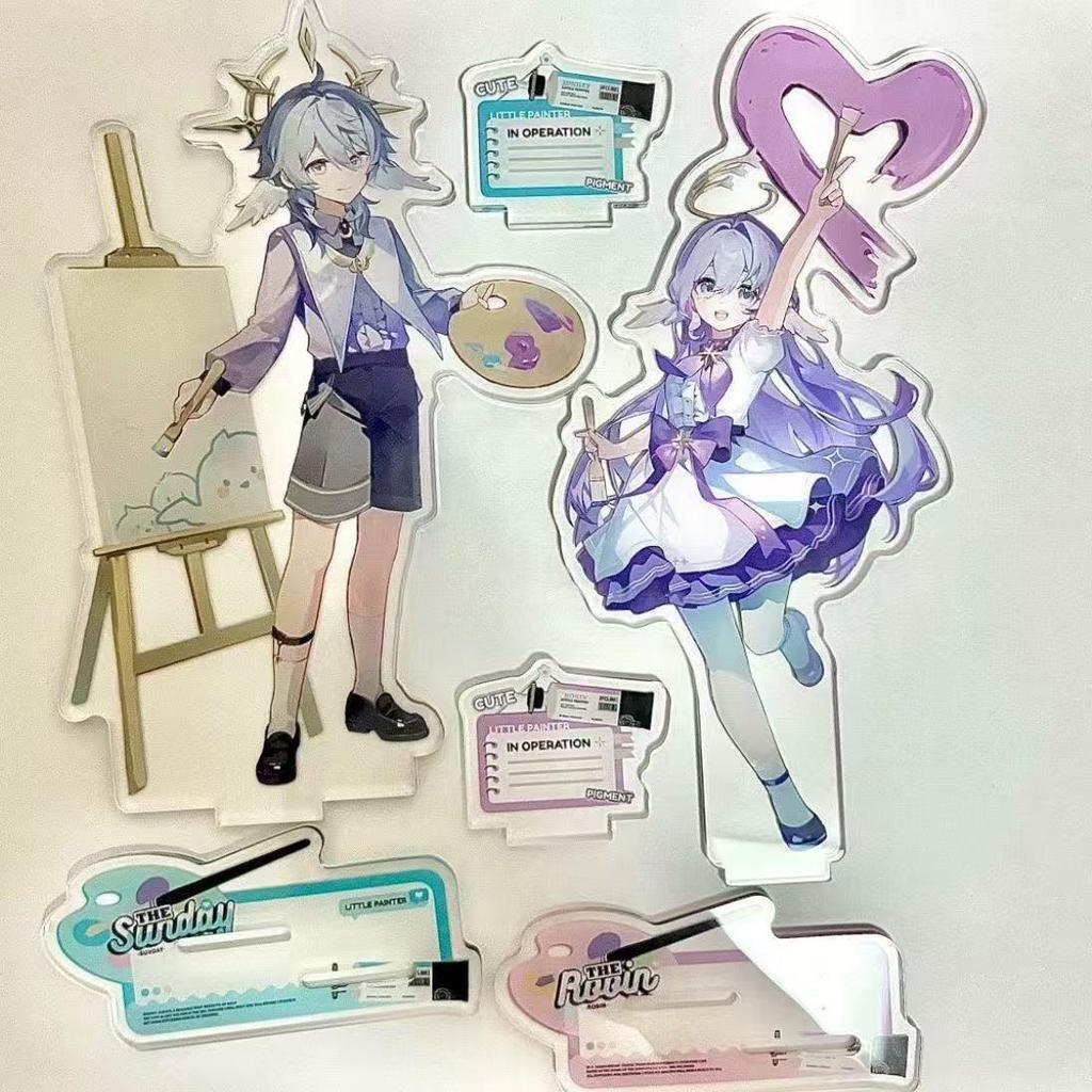 Honkai Star Rail Robin Sunday Acrylic Stand Anime Desktop Ornament
