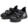 MLB Sandal Chunky Mask Breathable Sports Sandals Unisex Black Sneakers 3ASDCH133-50BKS