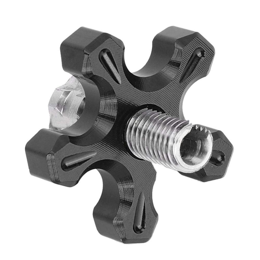Qiilu M8 Motorcycle Brake Clutch Lever Cable Wire Adjuster Screw CNC Aluminum Alloy Motorcycle