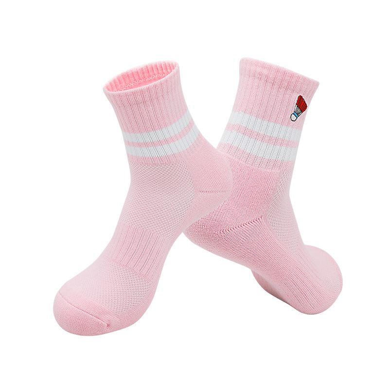 Autumn And Winter Professional Badminton Socks Men'S And Women'S Short Socks Cotton Non-Slip Breathable Towel Bottom Short Tube Sports Socks