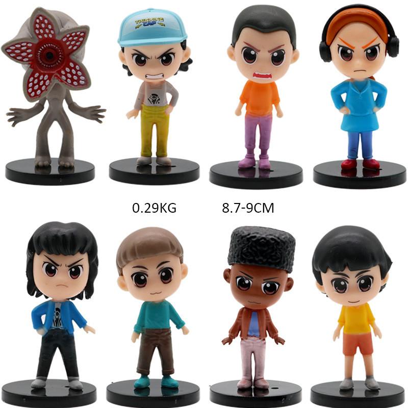 

Stranger Things 5 Pvc Model Figures With Stands For Home Decor And Collection
