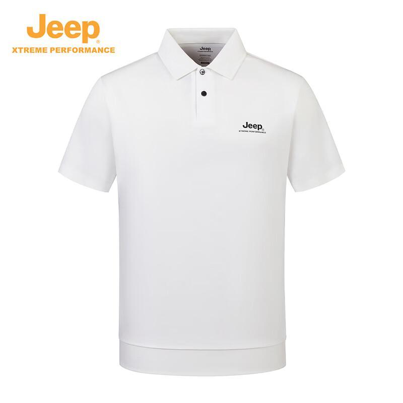Jeep Men's Outdoor Quick-Dry Polo Shirt