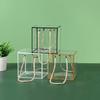 WTEMPO 10PCS Transparent Plastic Gift Boxes with Ropes Foldable Cube Clear Boxes Birthday Wedding Party Decor Favor Treat Boxes
