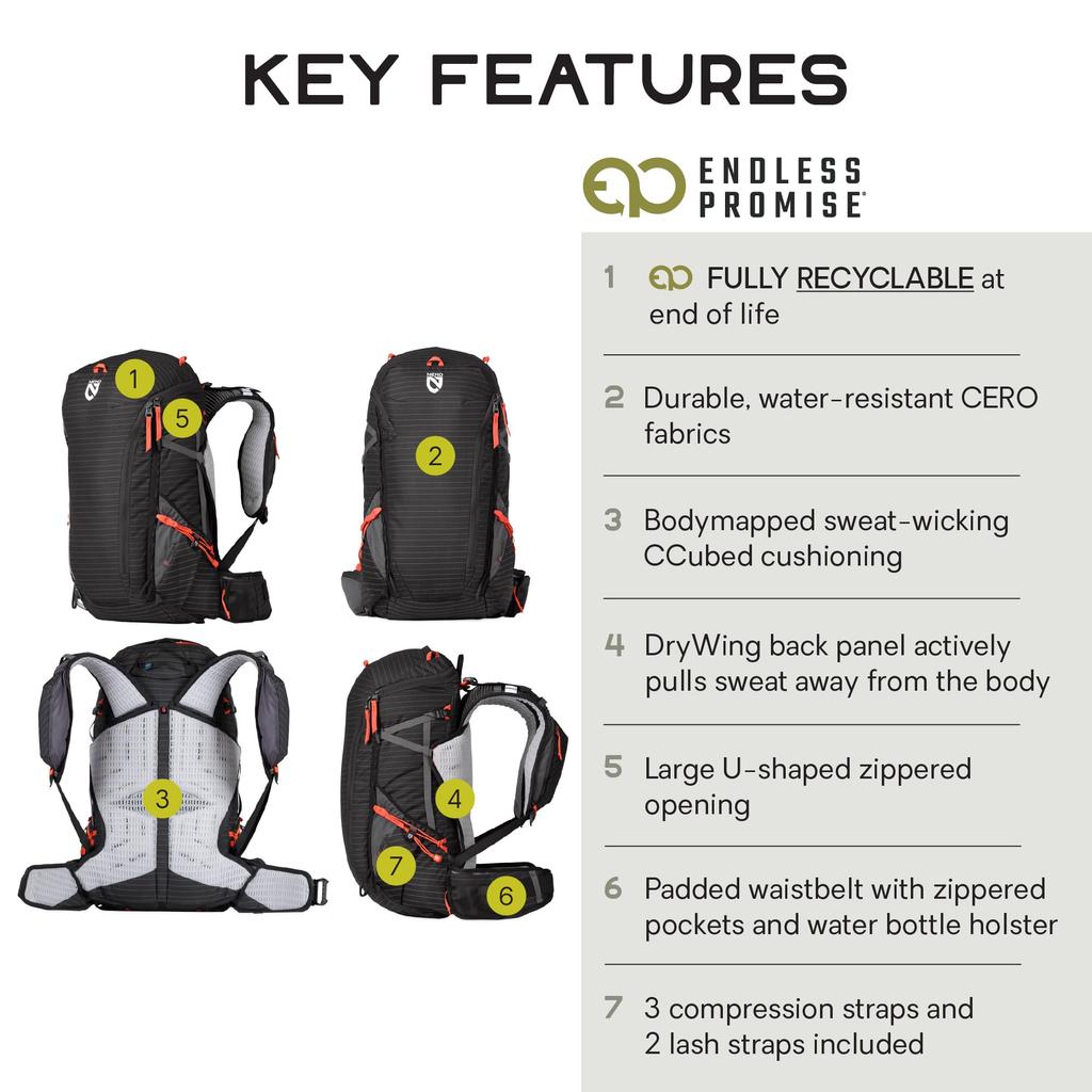 Nemo Persist 30L Endless Promise 30L Schwarz Herren