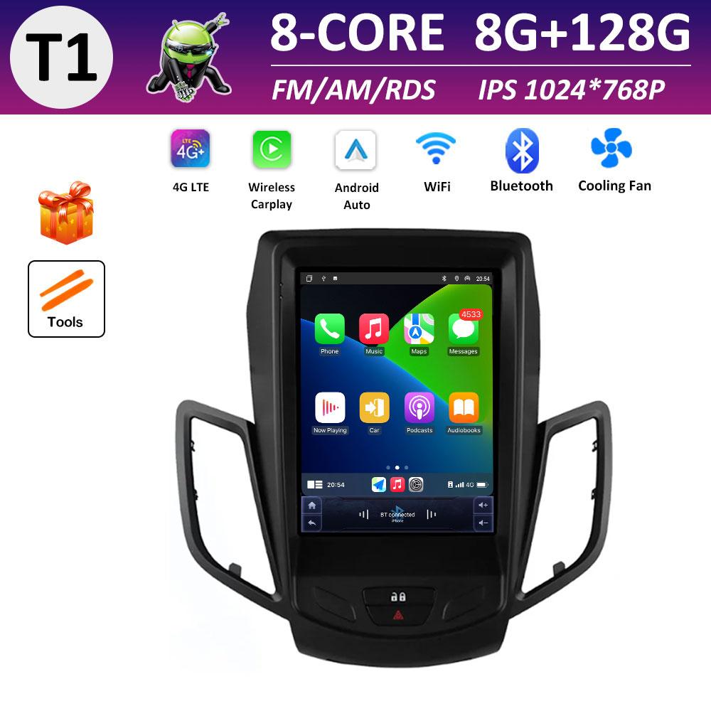 Intelligent System DSP Stereo for Ford Fiesta MK7 2009 2010 2011 2012 2013 - 2016 Wireless Carplay Navigation WIFI Accessories