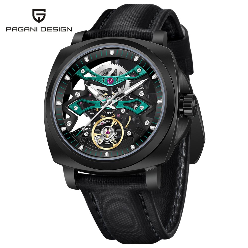 Neue PAGANI DESIGN 40MM Herren Mechanische Uhr Top Marke Saphirglas Automatik Uhr 100M Wasserdicht Leuchtende Uhr für Herren