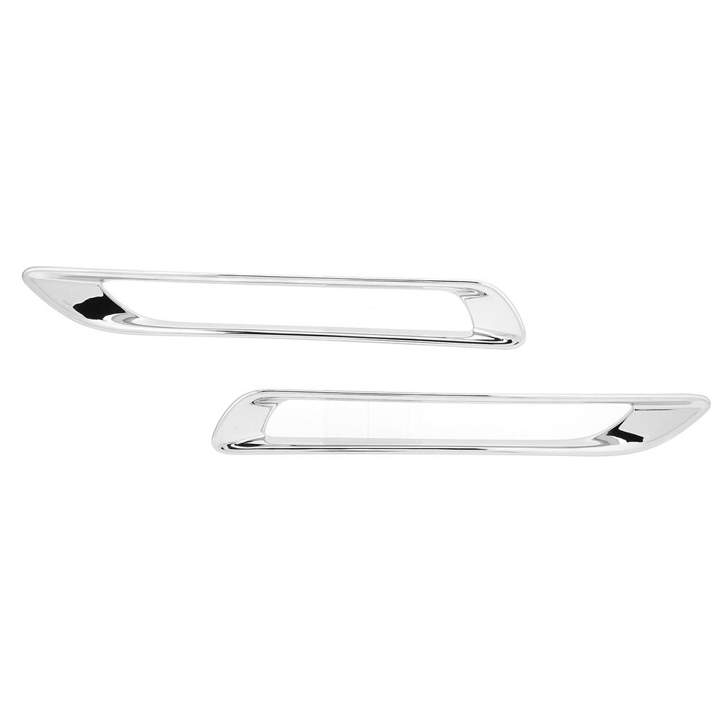 2 STÜCKE Auto Nebelschlussleuchtenrahmen Dekorabdeckung ABS Verchromt Ersatz für RAV4 2019‑2021