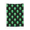 Universal Alien Blanket Flannel Printed Multifunction Lightweight Throw Blanket for Home Car Bedding Throws