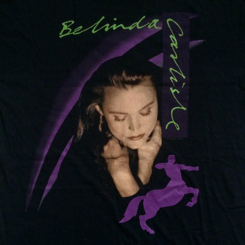 

Belinda Carlisle 1990 Runaway Horses TShirt For Men Women Tee S4XL NA319 Unisex T-Shirt M