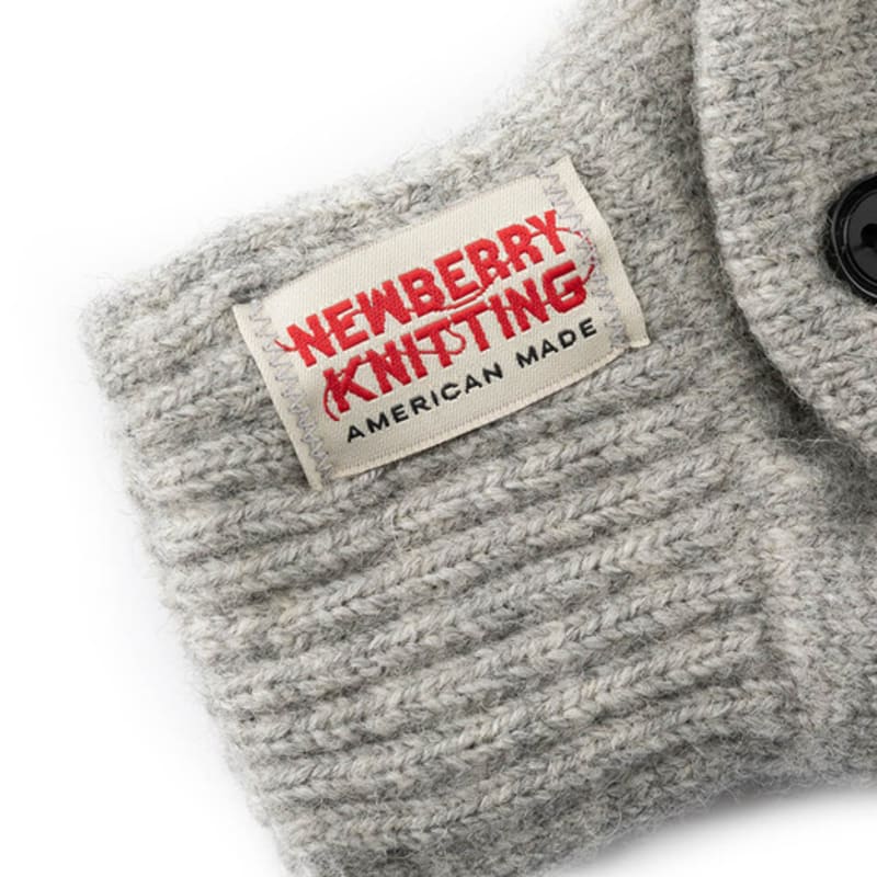NEWBERRY KNITTING Deerskin Glommet Gloves - Gray