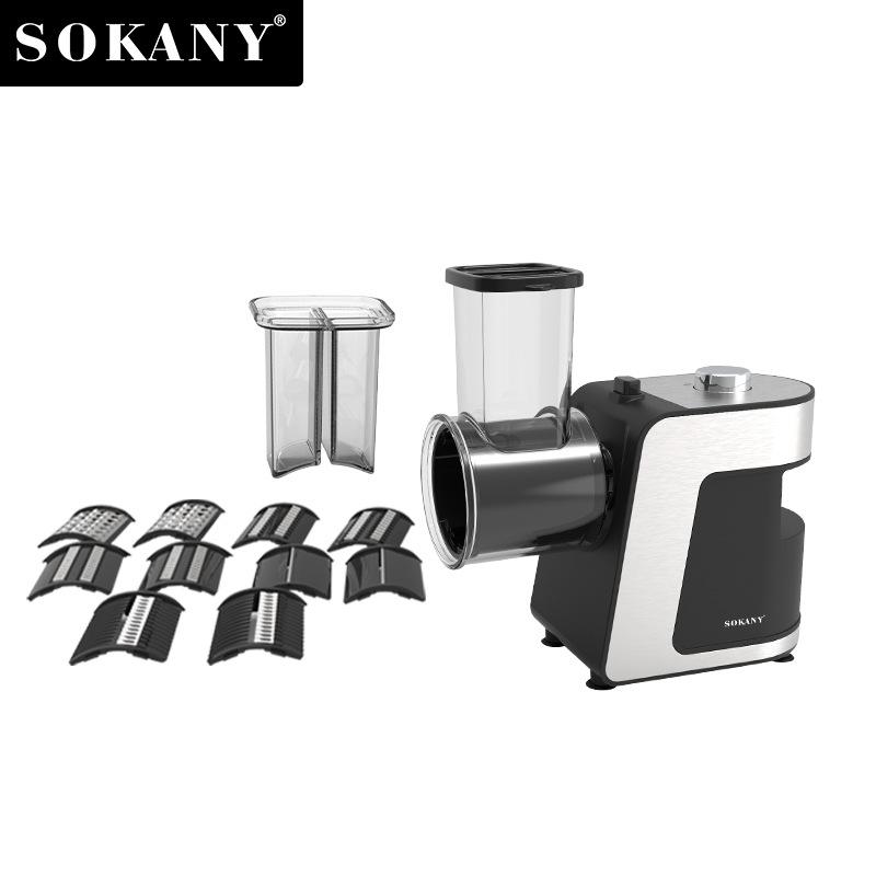 SOKANY1180 Multifunctional Vegetable Slicer Shredder, Household Potato Carrot Cucumber Cutter, Efficient Food Prep Kitchen Gadget