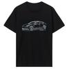 Summer High Quality Graphic Tshirt Fashion Tshirt M3 EV TTeslasmotors Fan Car Tees ONeck Tshirt Unisexs Print Tops