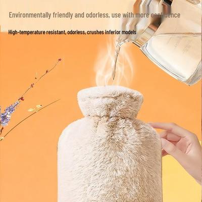 Newcomer Discount: Hot Water Bottle and Hand Warmer Bag - Ideal for Heat Therapy and Bed Warming
