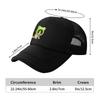 Katze mit Froschhut Baseballkappe Einzigartige Hüte Strand Golfkappe Trucker-Kappe Golf Herren Damen