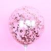 12 Inch (100pcs/bag) Fragmented Paillette Latex Balloon Wedding Birthday Party Transparent Confetti Balloons