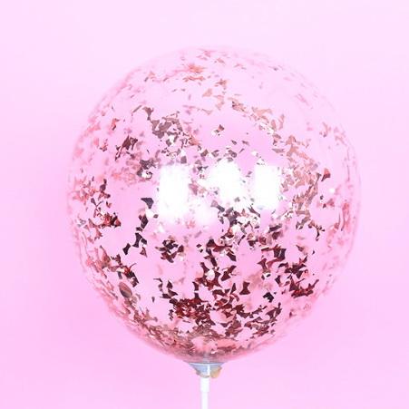 12 Inch (100pcs/bag) Fragmented Paillette Latex Balloon Wedding Birthday Party Transparent Confetti Balloons