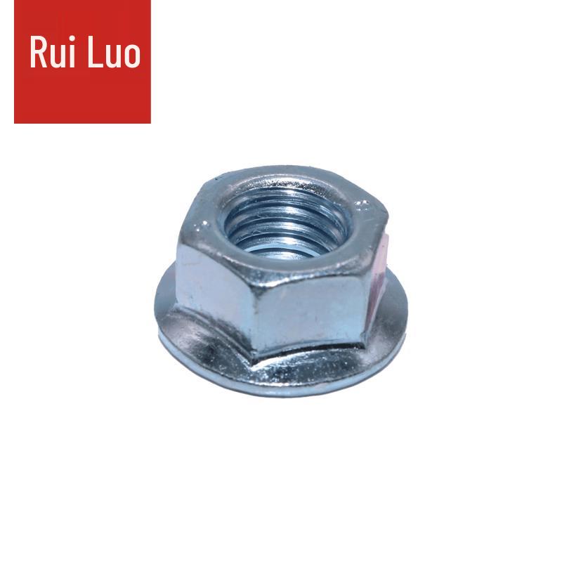 DIN6923 Grade 4 Carbon Steel M3 Hex Flange Nut